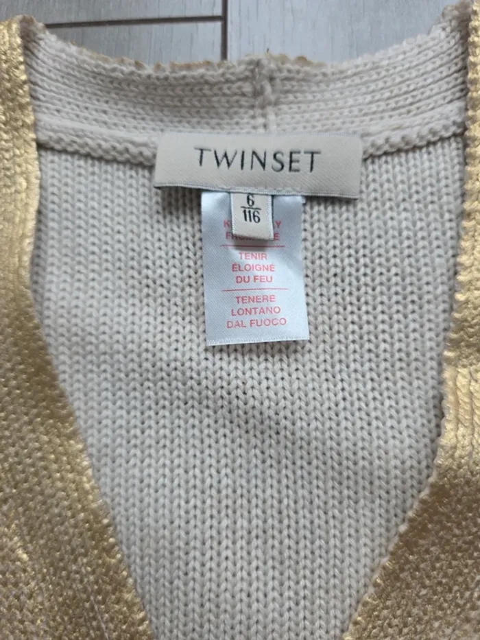 Gilet 6 ans twinset - photo numéro 2