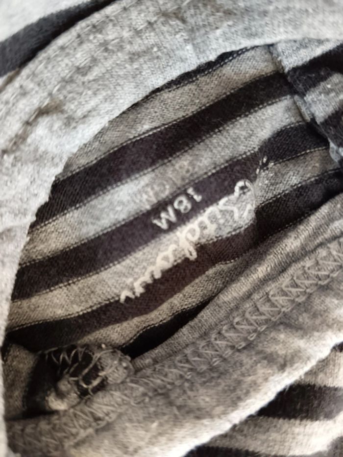 🌞 t-shirt fin manche longue kitchoun 18 mois - photo numéro 6