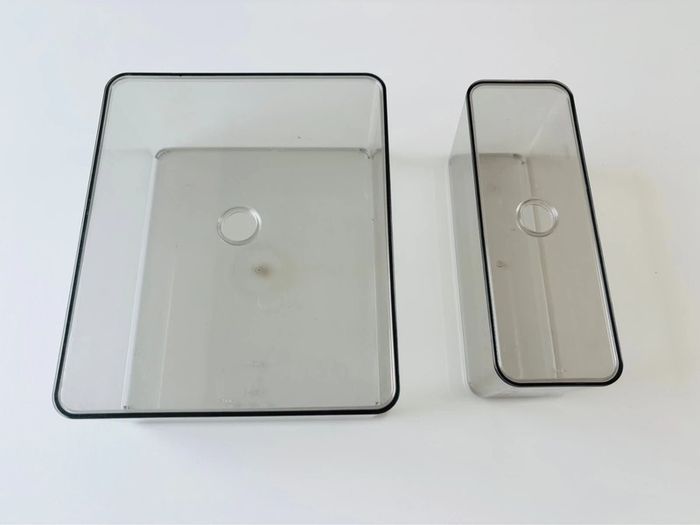 Lot de 2 boites rangement avec couvercle - IKEA
