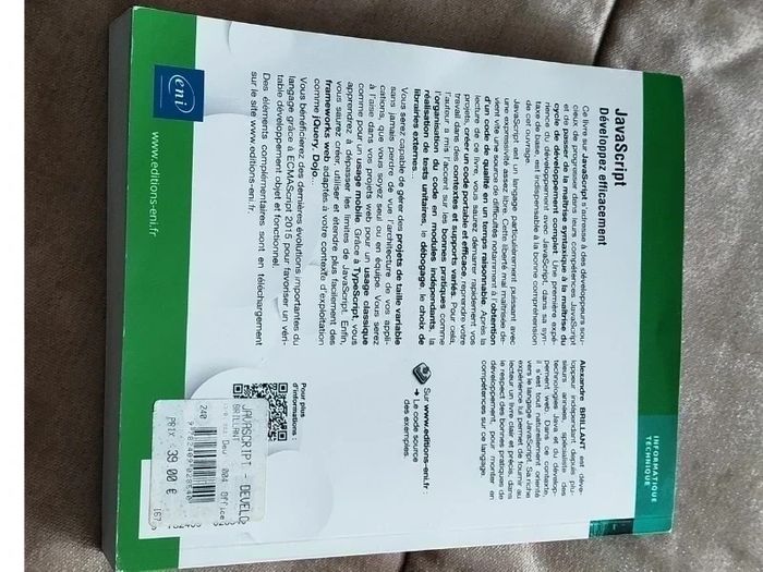 JavaScript développez efficacement 3e édition  7622042547 - photo numéro 8
