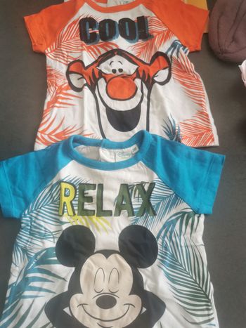 Lot tee shirt garçon
