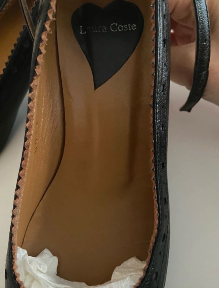 Escarpins cuir femme - photo numéro 2