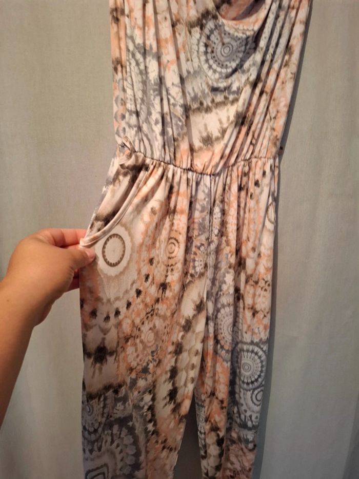 Magnifique combinaison femme manche courte été leger - photo numéro 2