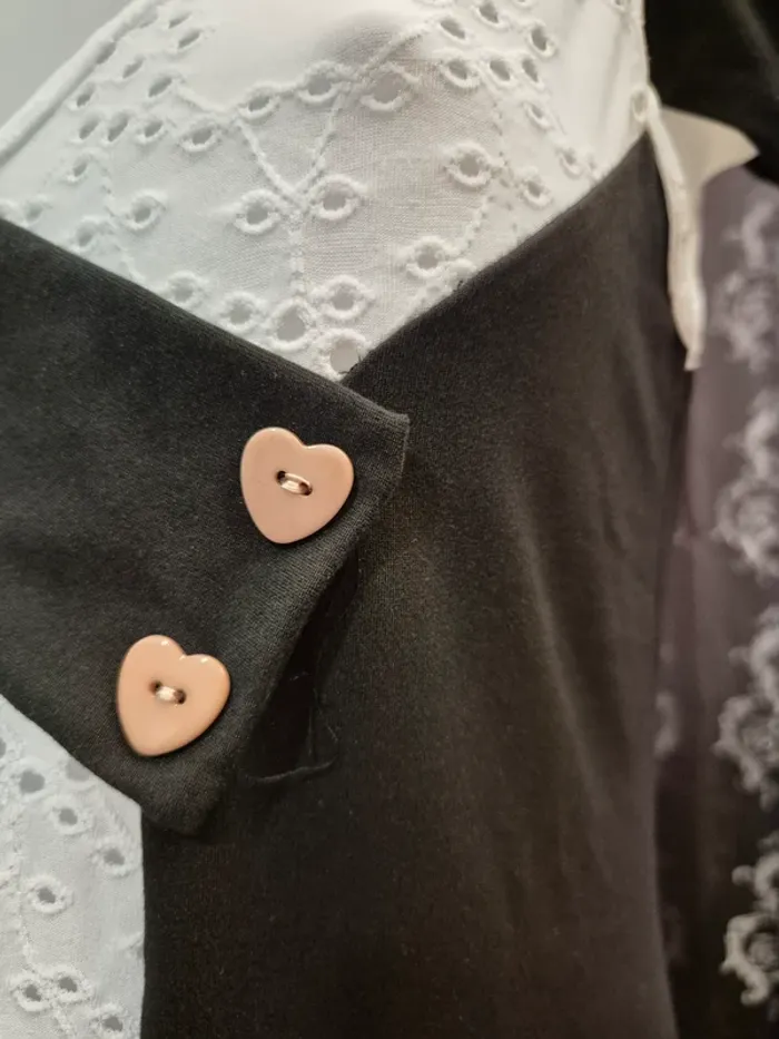 🖤 Robe ample Noire et Blanche🖤 - photo numéro 4