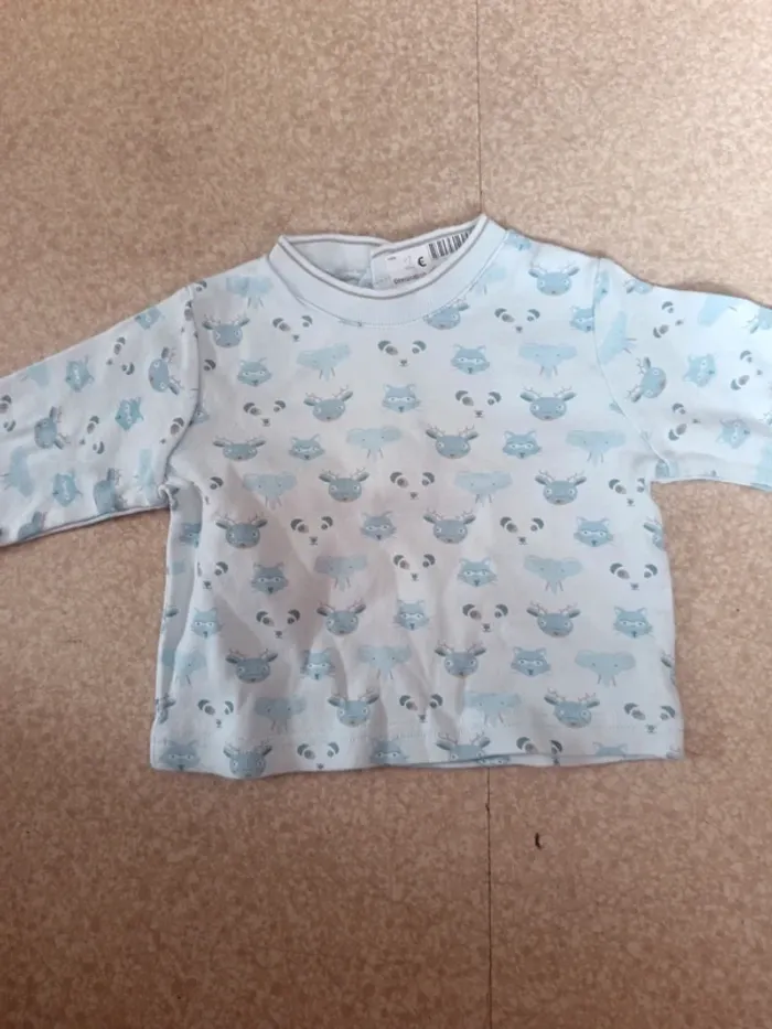 T-shirt garçon 6 mois