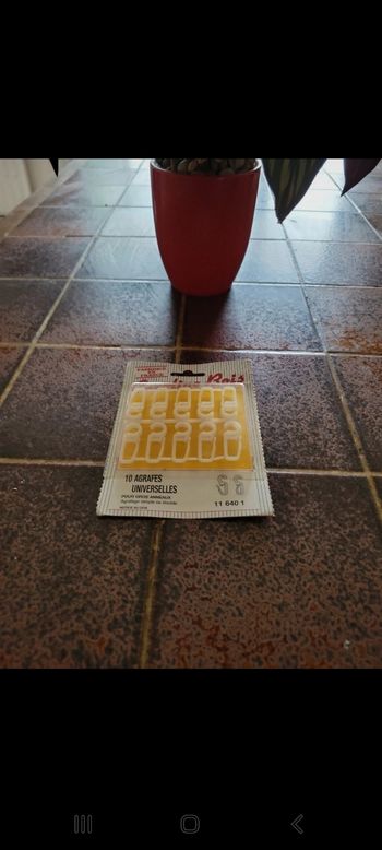 Agrafes  pour rideaux à anneaux