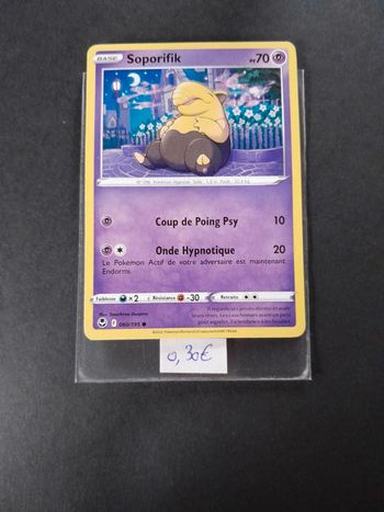 Carte Pokémon Soporifik 060/195
