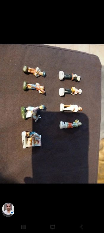 Lot 8 fèves - Personnages Banette