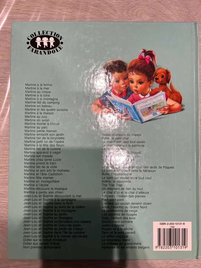 livre vintage "Martine et l'âne Cadichon" - photo numéro 2