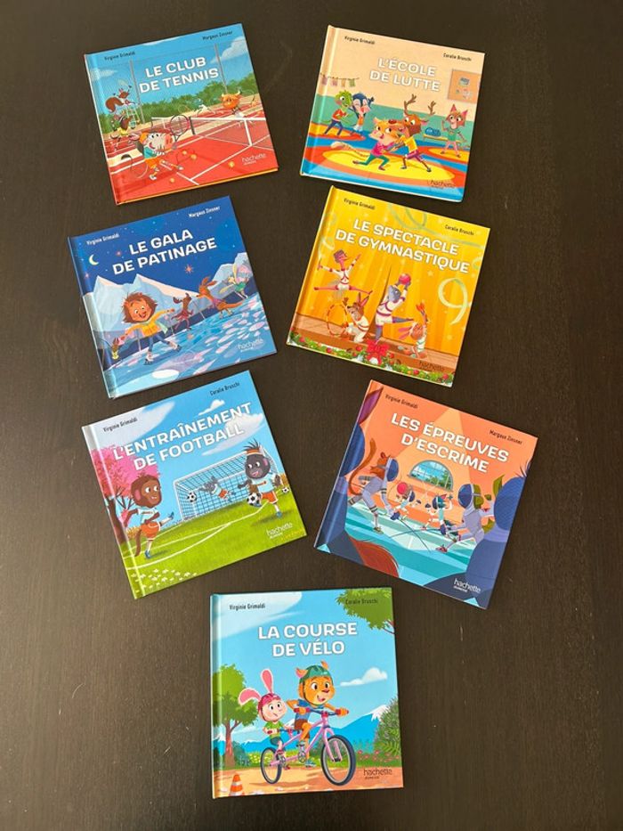 Lot livres McDo esprit sportif