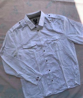 Chemise blanche 100% coton