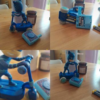 Trottinette télécommandée pyjamasques