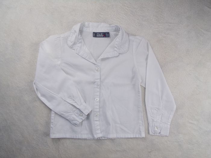 Chemise blanche 5 ans