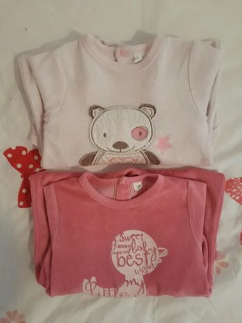 2 pyjamas 12 mois