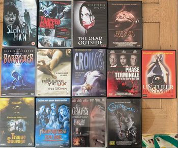 Lot 13 DVDs horreur