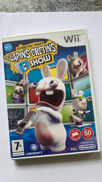 The lapins crétins show wii