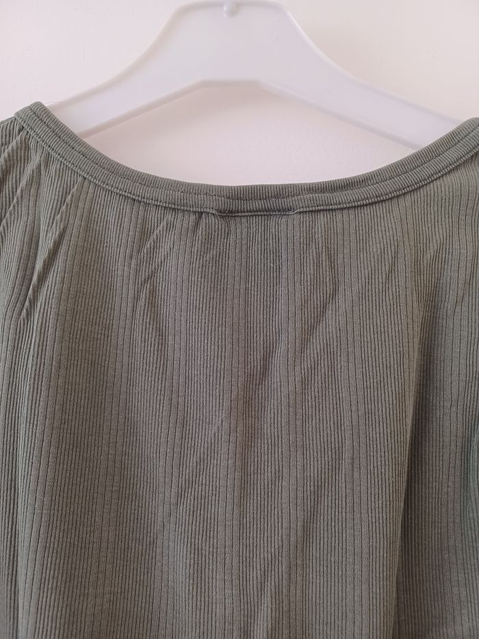 Haut sans manche camaïeu kaki taille 2 - photo numéro 4