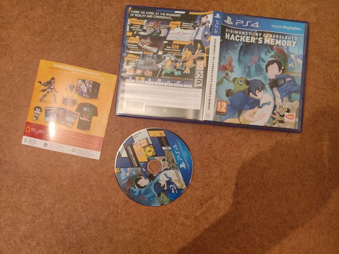 Jeu ps4 Digimon story cybersleuth hackers mémory
