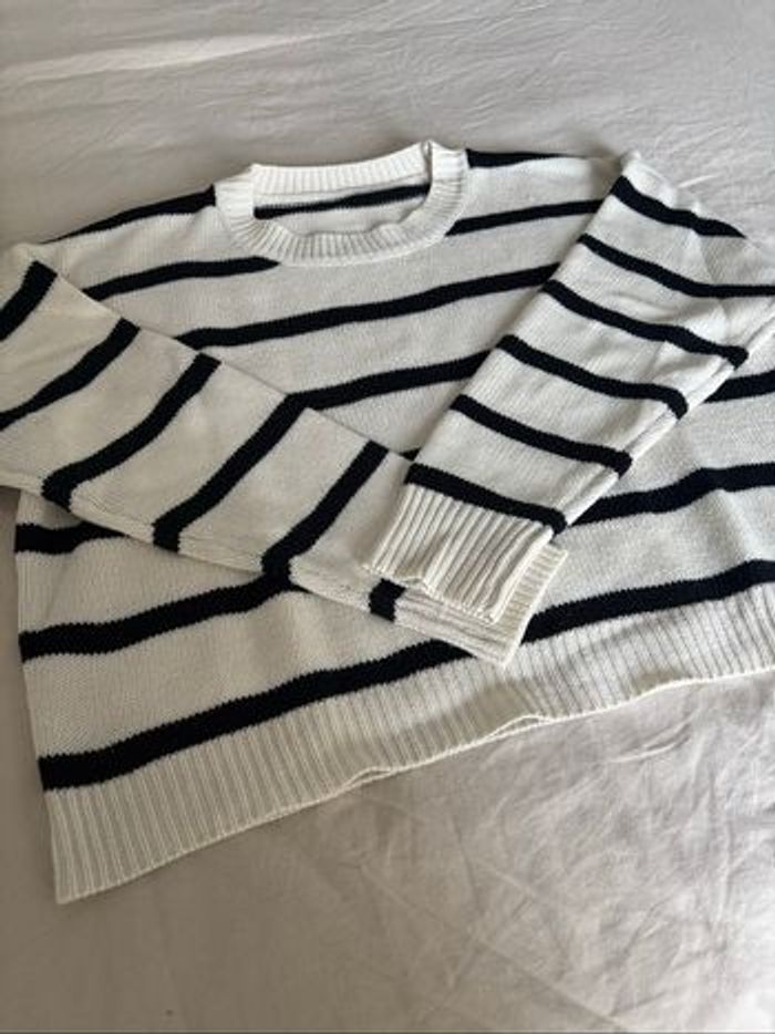 Pull léger marinière - photo numéro 2