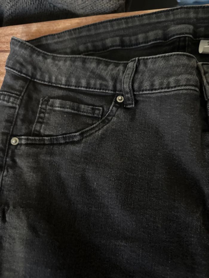 Jean jegging noir grande taille femme - photo numéro 6