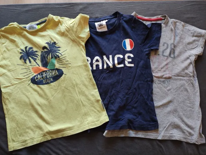 Lot de trois Tee-shirts manches courtes