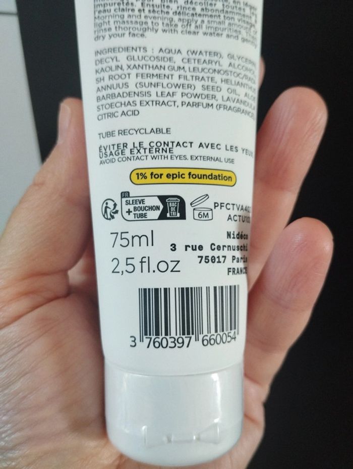 Crème nettoyante anti imperfections - photo numéro 3