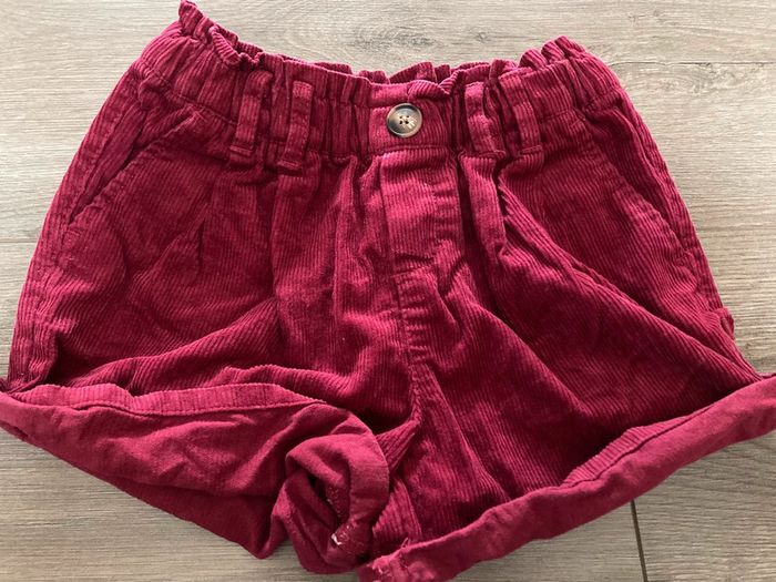 Short en velours Okaidi 8 ans
