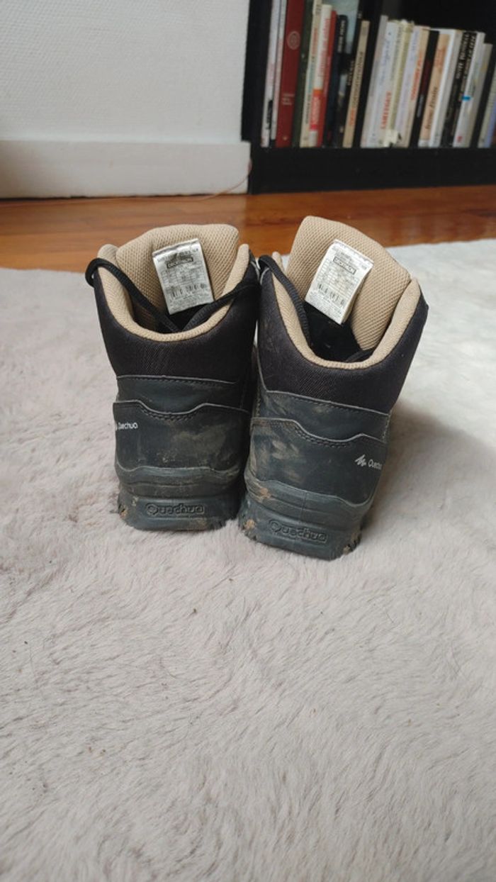 Chaussures de randonnée montante en toile - photo numéro 5