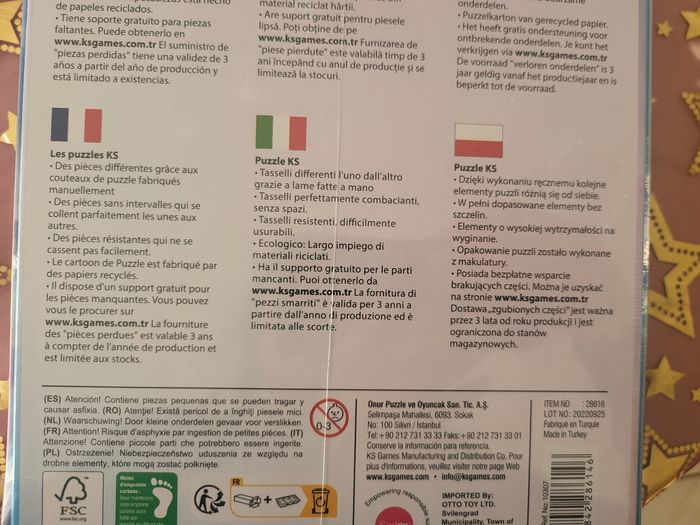 XL puzzle princesse 52 37x92cm - photo numéro 6