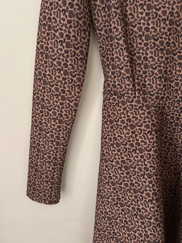 Robe patineuse, motif léopard, NA-KD - photo numéro 4