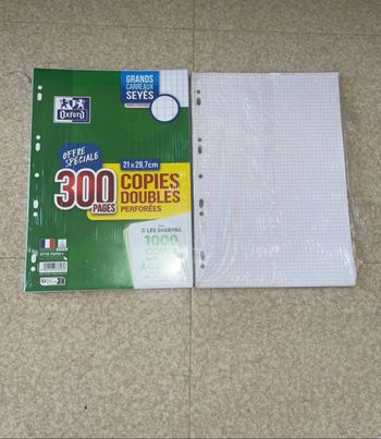 Feuille format A4