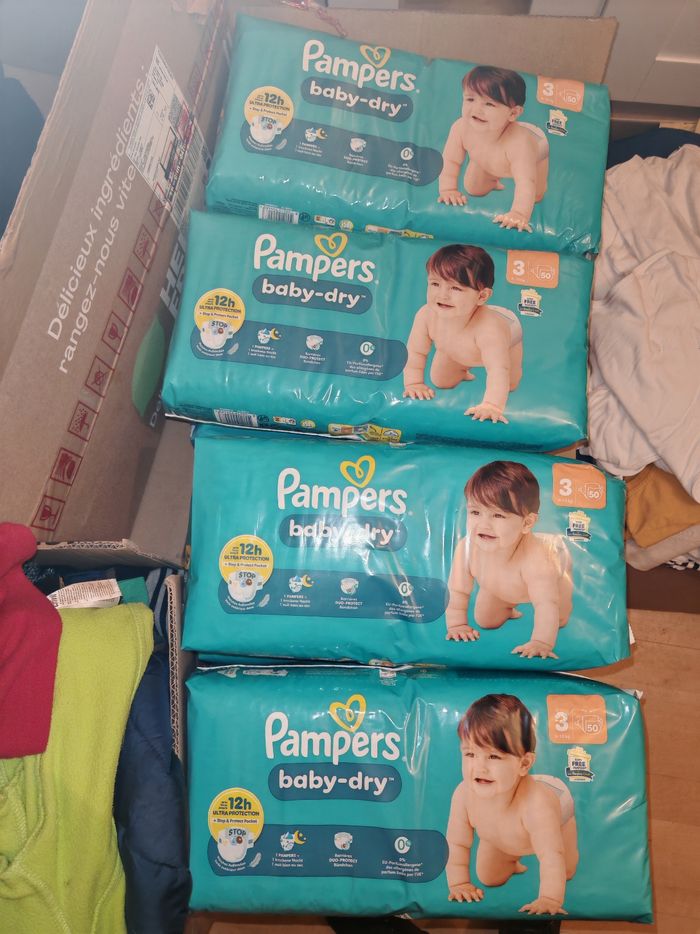 Pampers baby dry taille 4.+ Extra absorption