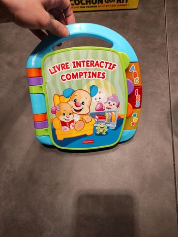 Livre interactif comptines