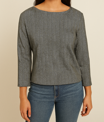Blouse au manche 3/4 - Très bon état - Marque Kiabi