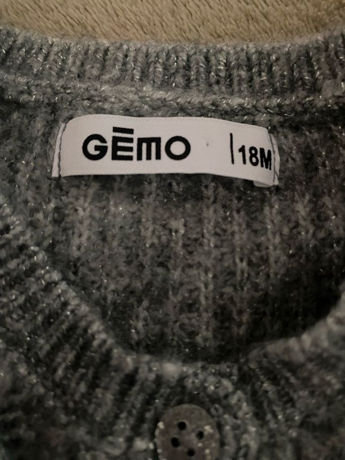 Gilet en maille bébé fille - photo numéro 3