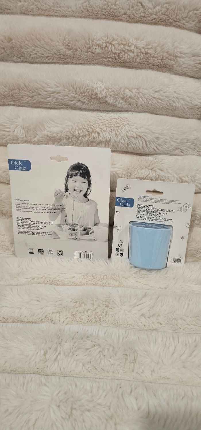 Ensemble repas en silicone ourson 🐻 Neufs - photo numéro 8