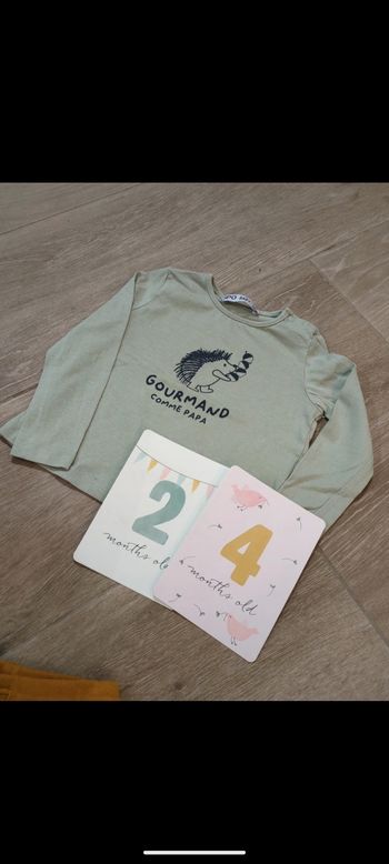 Tee-shirt manches longues 24mois