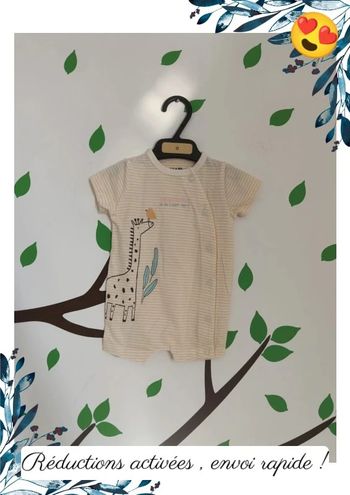 Barboteuse Orchestra girafe