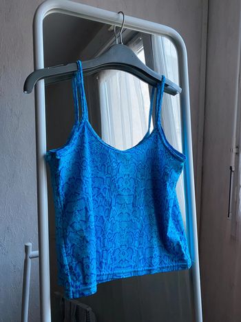 Débardeur bleu T36/38