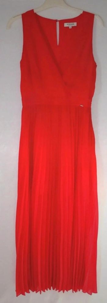 Robe plissée morgan
