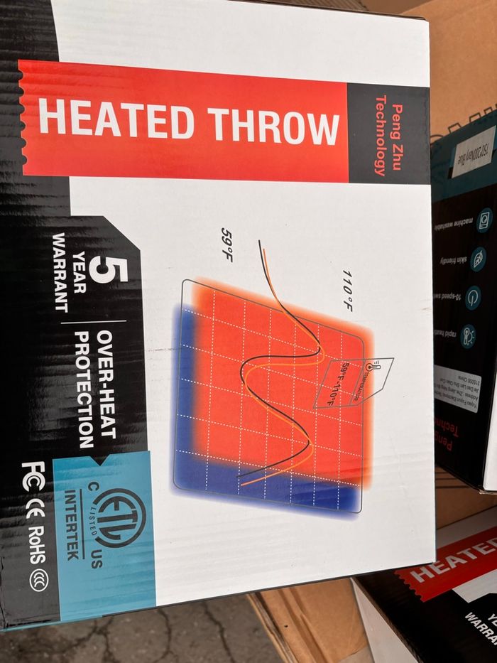 Plaid / couverture chauffante XXL - photo numéro 2