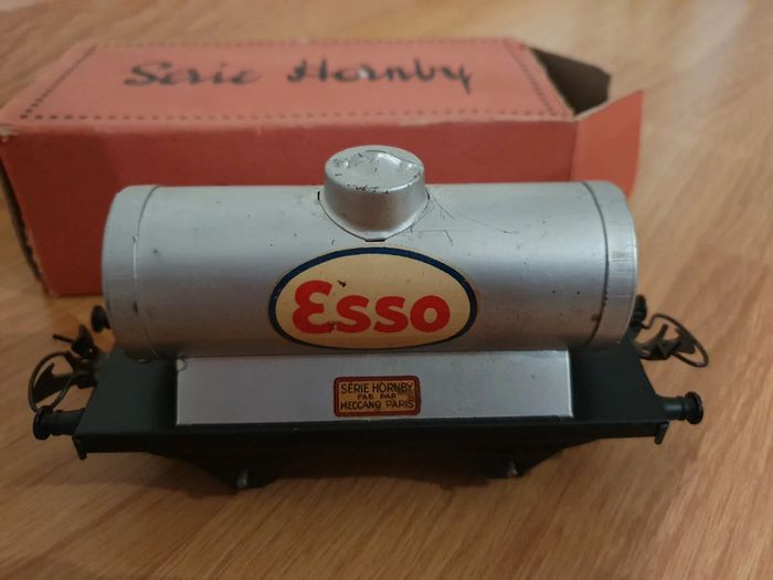 Wagon train HORNBY meccano réservoir esso