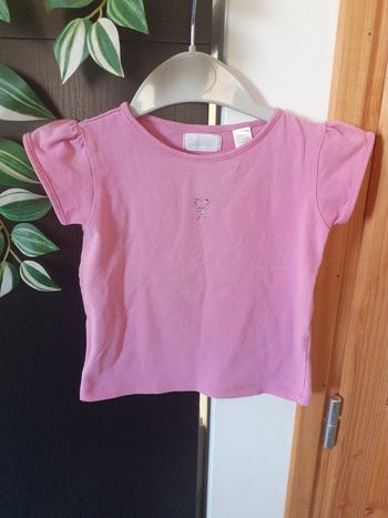 Tee-shirt manches courtes fille 2 ans - Okaidi