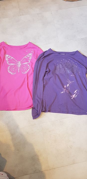 Lot 2 tee-shirts gap 14/16 ans