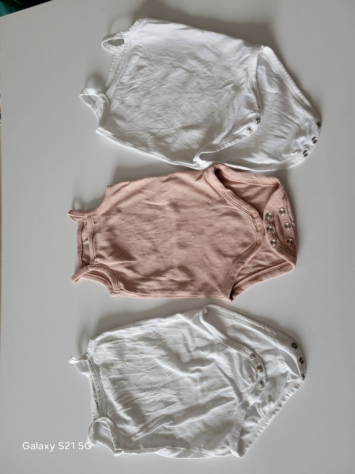 Lot de 9 bodies bébé Zeeman – Taille 50/56 - photo numéro 2