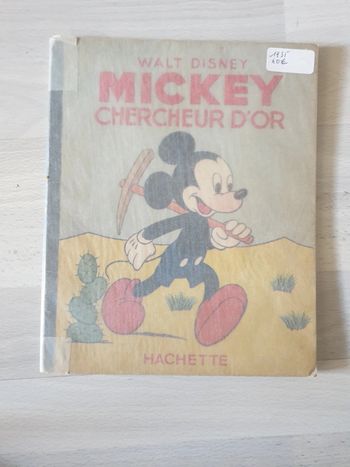 Magnifique livre mickey ancien 1935