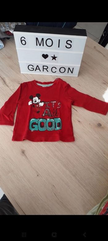 Tee shirt mickey