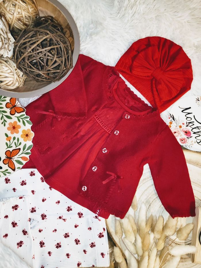 Ensemble complet 4 pièces sergent major fille 3 mois 🎀 - photo numéro 2