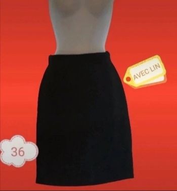 Jupe hiver avec lin femme.36..