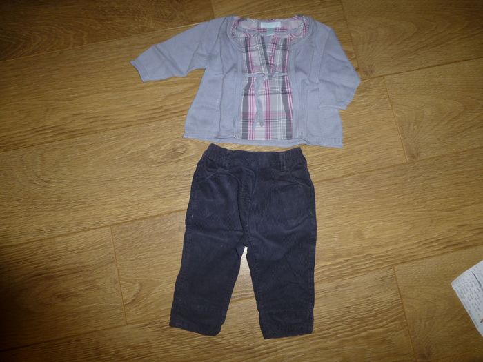 Ensemble pantalon + haut 2 en 1 - 6 mois - OBAIBI